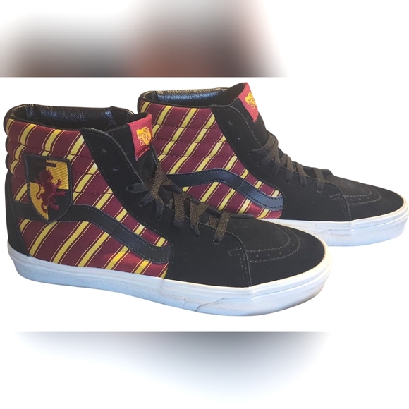 VANS Limited Edition Harry Potter Gryffindor SK8-Hi Top Shoes, Men's Size 10 - Picture 5 of 11